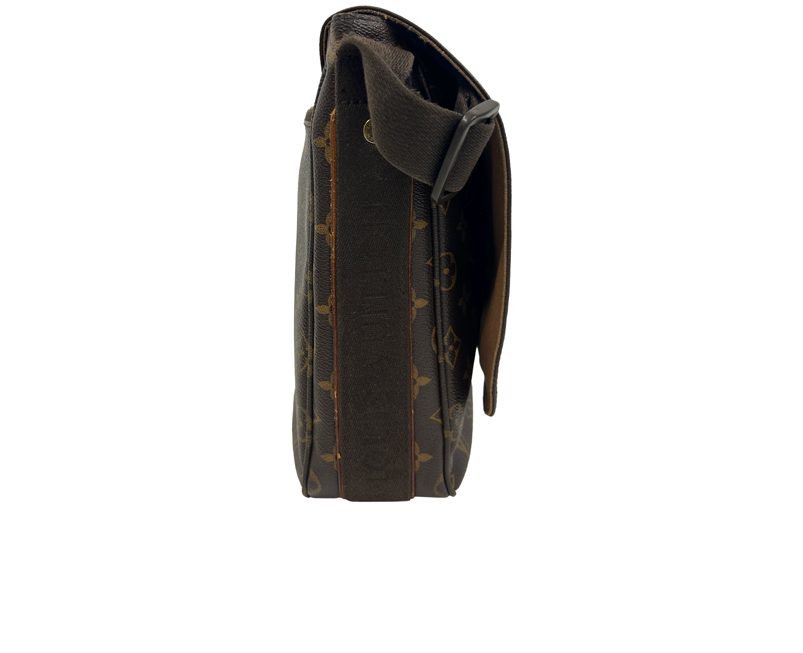 Beaubourg MM Messenger, 390&euro;, Bolso, Marrón, Canvas - General, Vista lateral